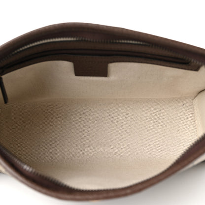 Gucci GG Supreme Monogram Web Ophidia GG Toiletry Case Beige New Acero 5 of 8