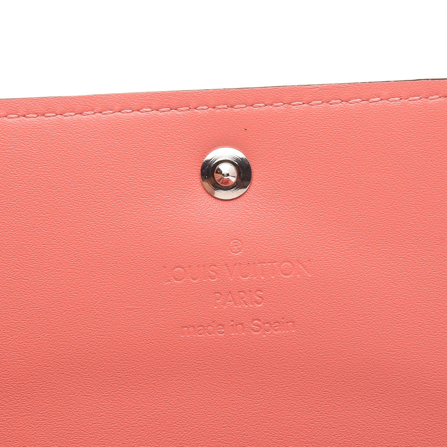 Vernis Business Card Holder Poppy