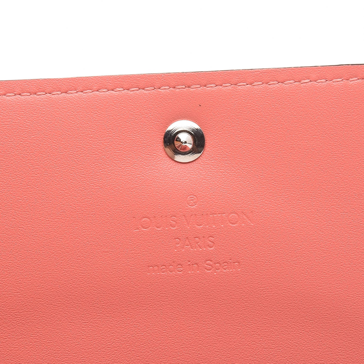 Louis Vuitton Vernis Business Card Holder Poppy 6 of 7