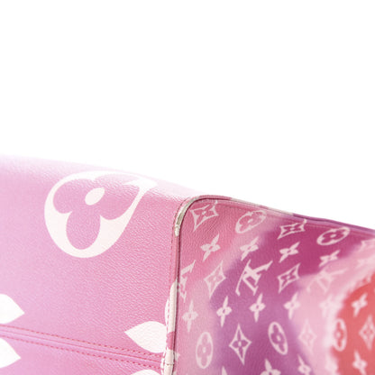 Louis Vuitton Monogram Escale Onthego GM Rouge 13 of 15