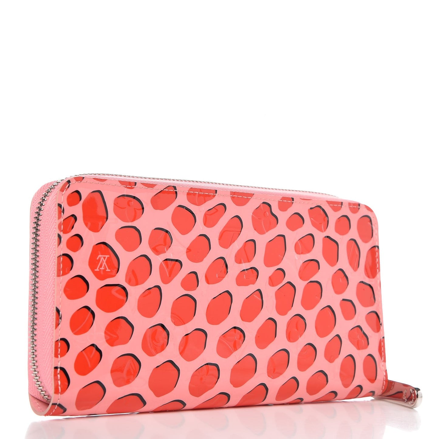 Vernis Jungle Dots Zippy Wallet Sugar Pink Poppy