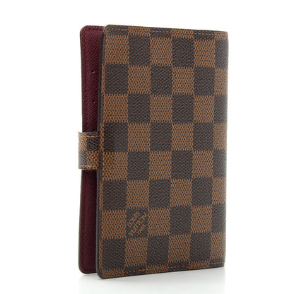 Louis Vuitton Damier Ebene Valise Small Ring Agenda Cover 2 of 7