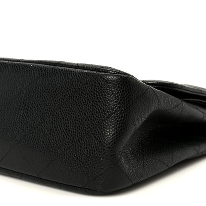 Chanel Caviar Quilted Jumbo Double Flap Black 11 of 11