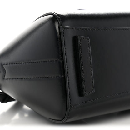 Givenchy Box Calfskin Mini Lock Antigona Shoulder Bag Black 8 of 9