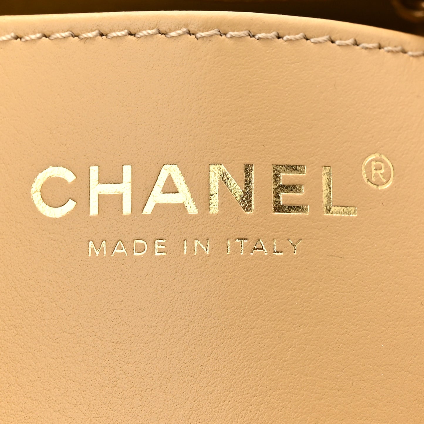 Metallic Caviar Quilted Mini Chanel 25 Handbag Gold