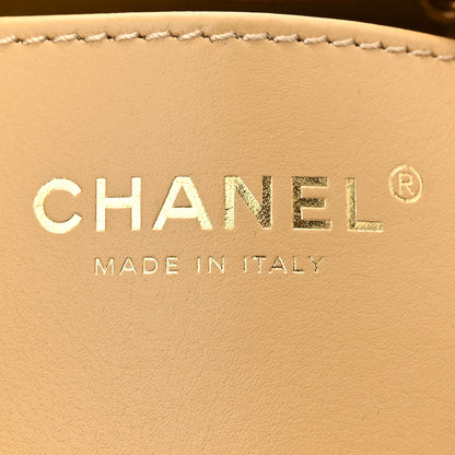 Chanel Metallic Caviar Quilted Mini Chanel 25 Handbag Gold 6 of 11