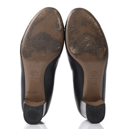 Chanel Lambskin Camellia Pumps 41 Black 5 of 13
