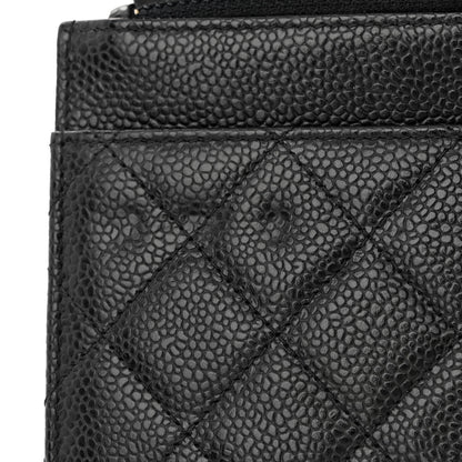 Chanel Caviar Quilted Wallet on Chain WOC Black 12 of 14