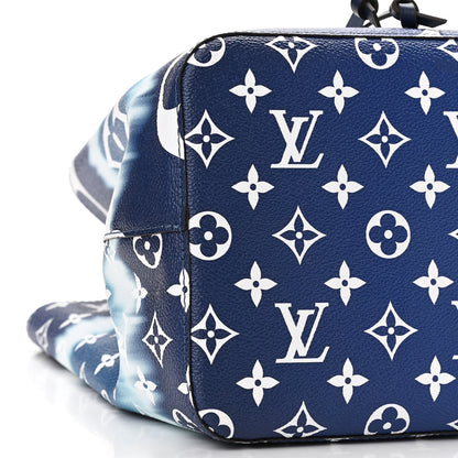 Louis Vuitton Monogram Escale Neonoe MM Blue 9 of 12