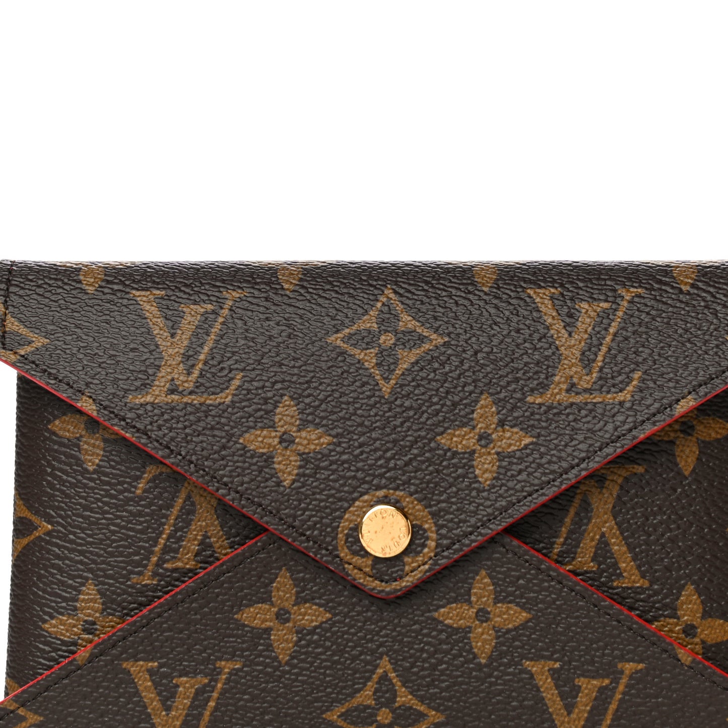 Monogram Medium Kirigami Pochette Insert Coquelicot