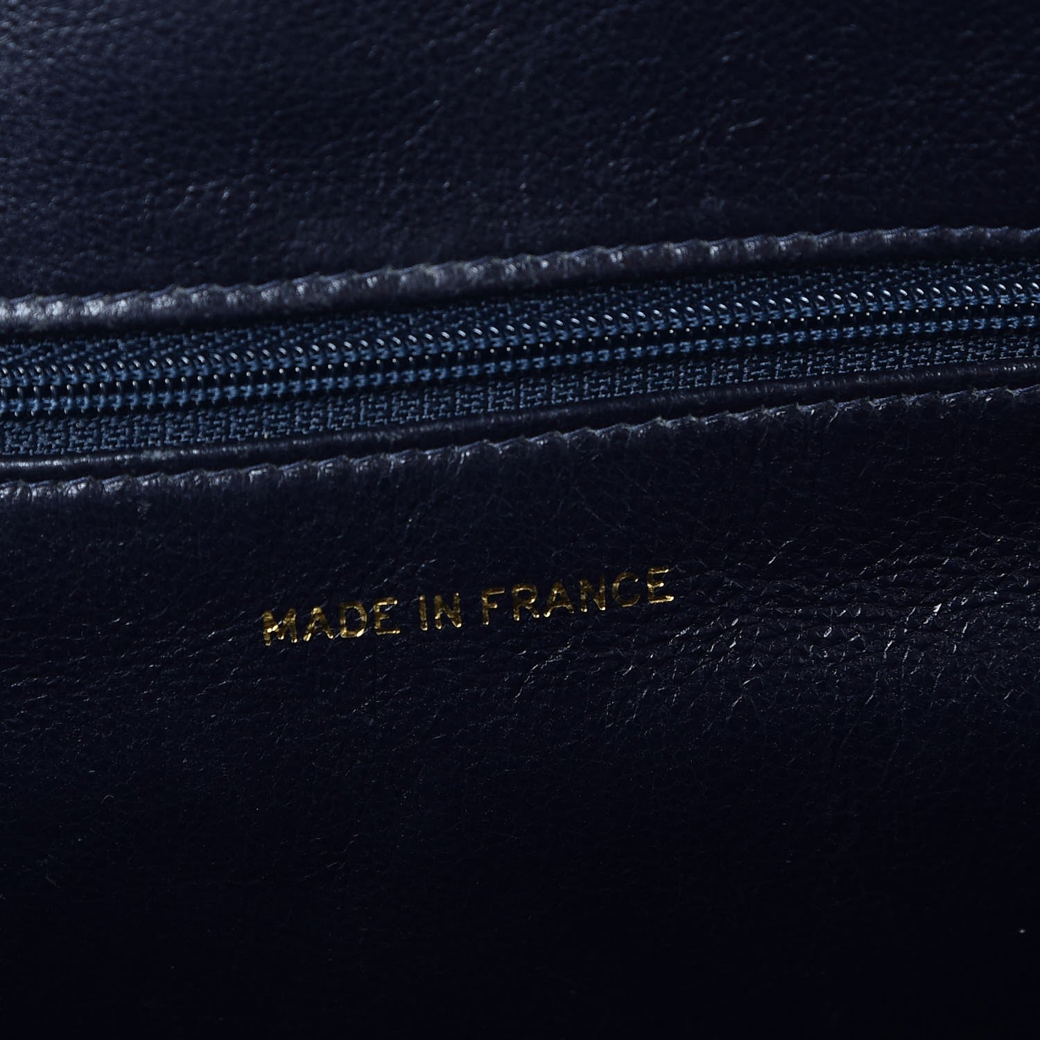 Chanel Caviar Shopper Tote Navy 8 of 8