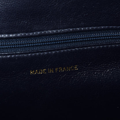 Chanel Caviar Shopper Tote Navy 8 of 8