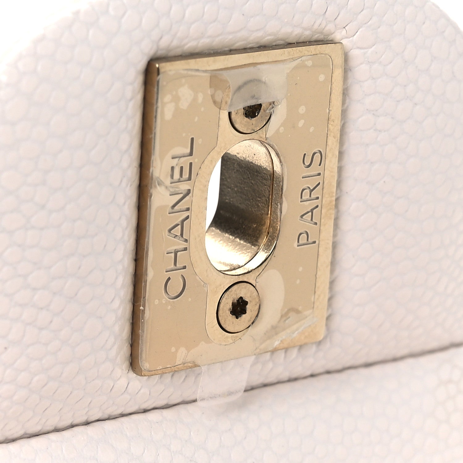 Chanel Caviar Quilted Small Double Flap White 11 of 11