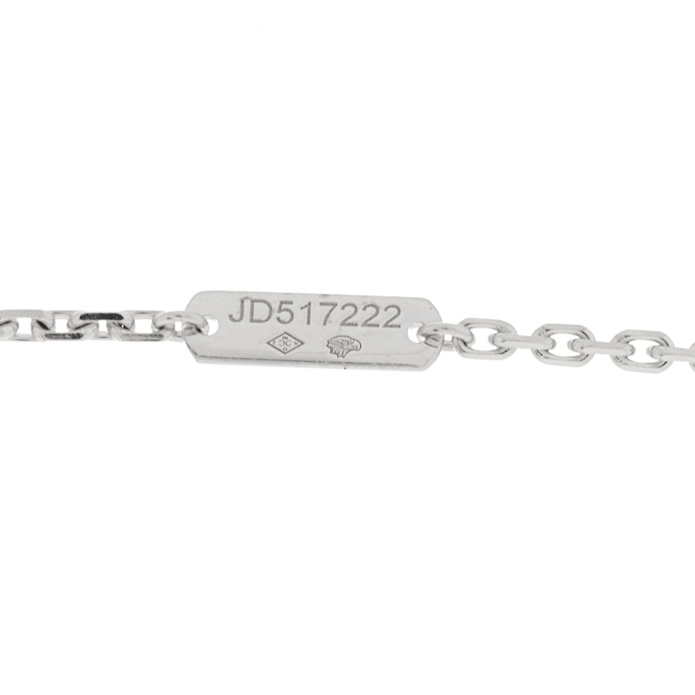 Van Cleef & Arpels 18K White Gold Diamond Magic Alhambra Long Necklace 5 of 5