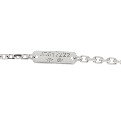 Van Cleef & Arpels 18K White Gold Diamond Magic Alhambra Long Necklace 5 of 5