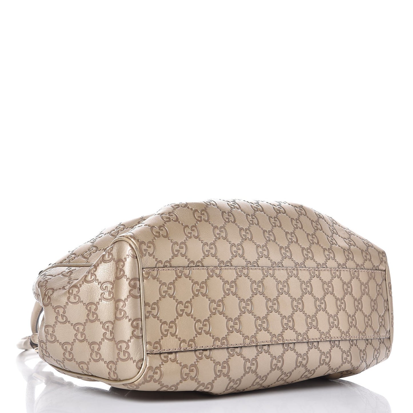 Guccissima Medium Sukey Tote Champagne