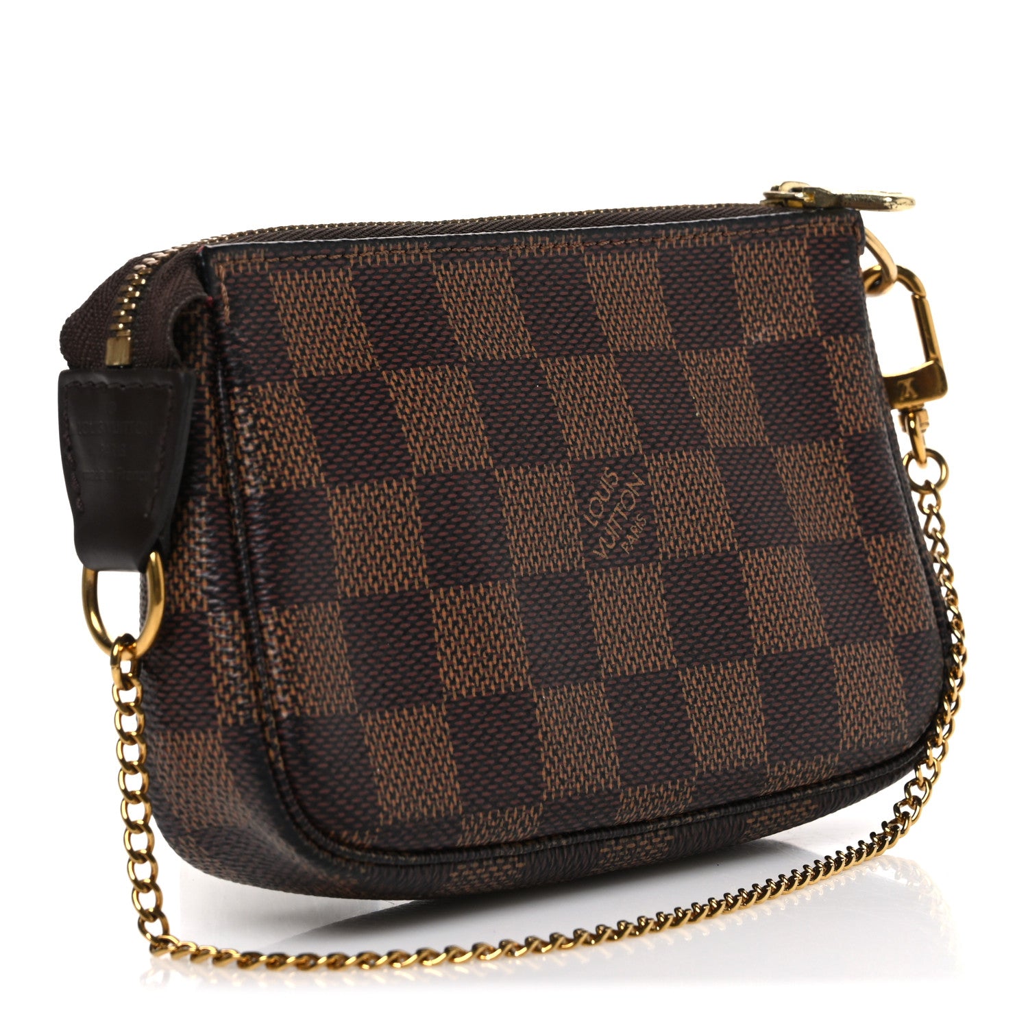 Louis Vuitton Damier Ebene Mini Pochette Accessories 3 of 7