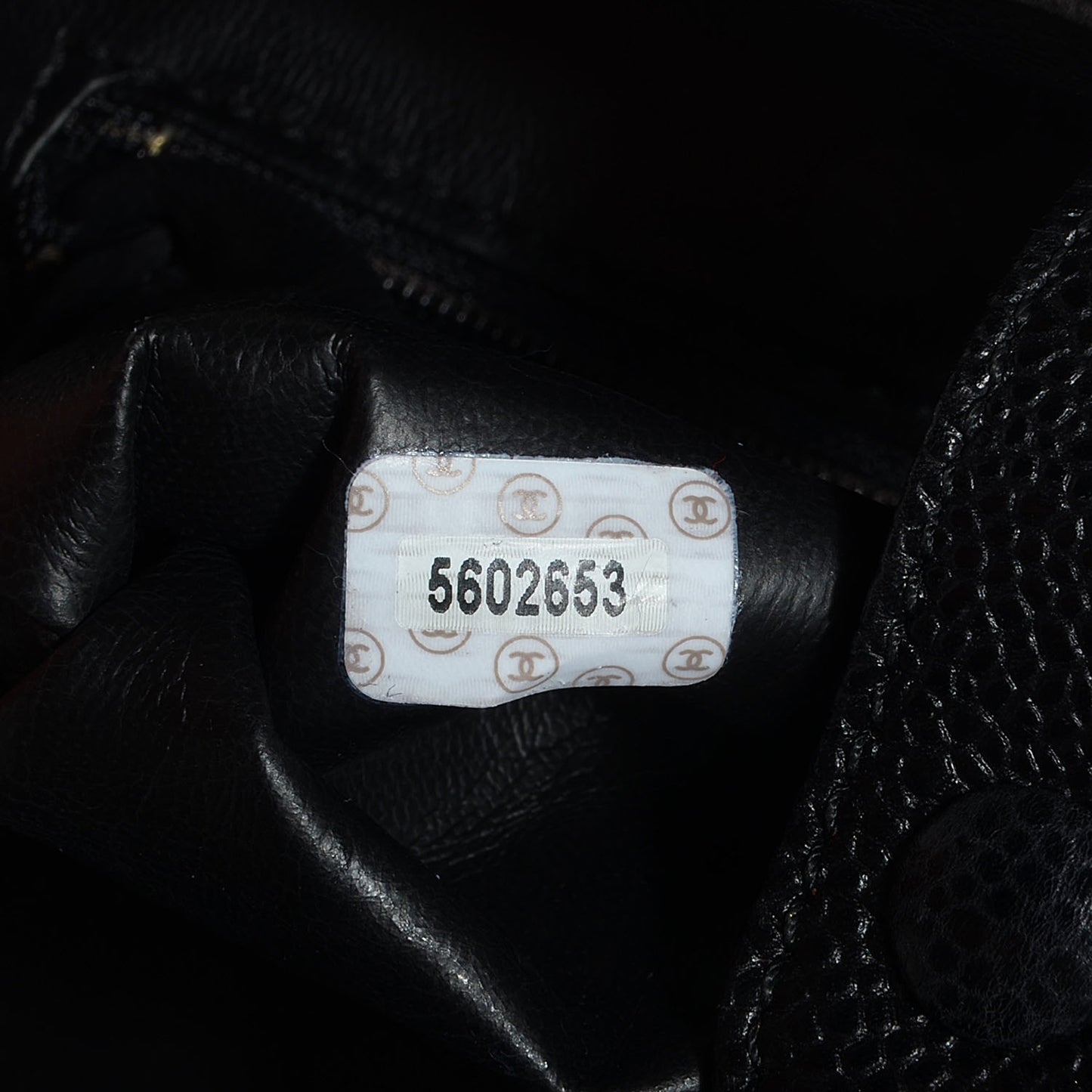 Caviar Cosmetic Train Case Black