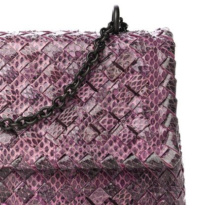 Bottega Veneta Ayers Intrecciato Baby Olimpia Shoulder Bag Twilight 13 of 18