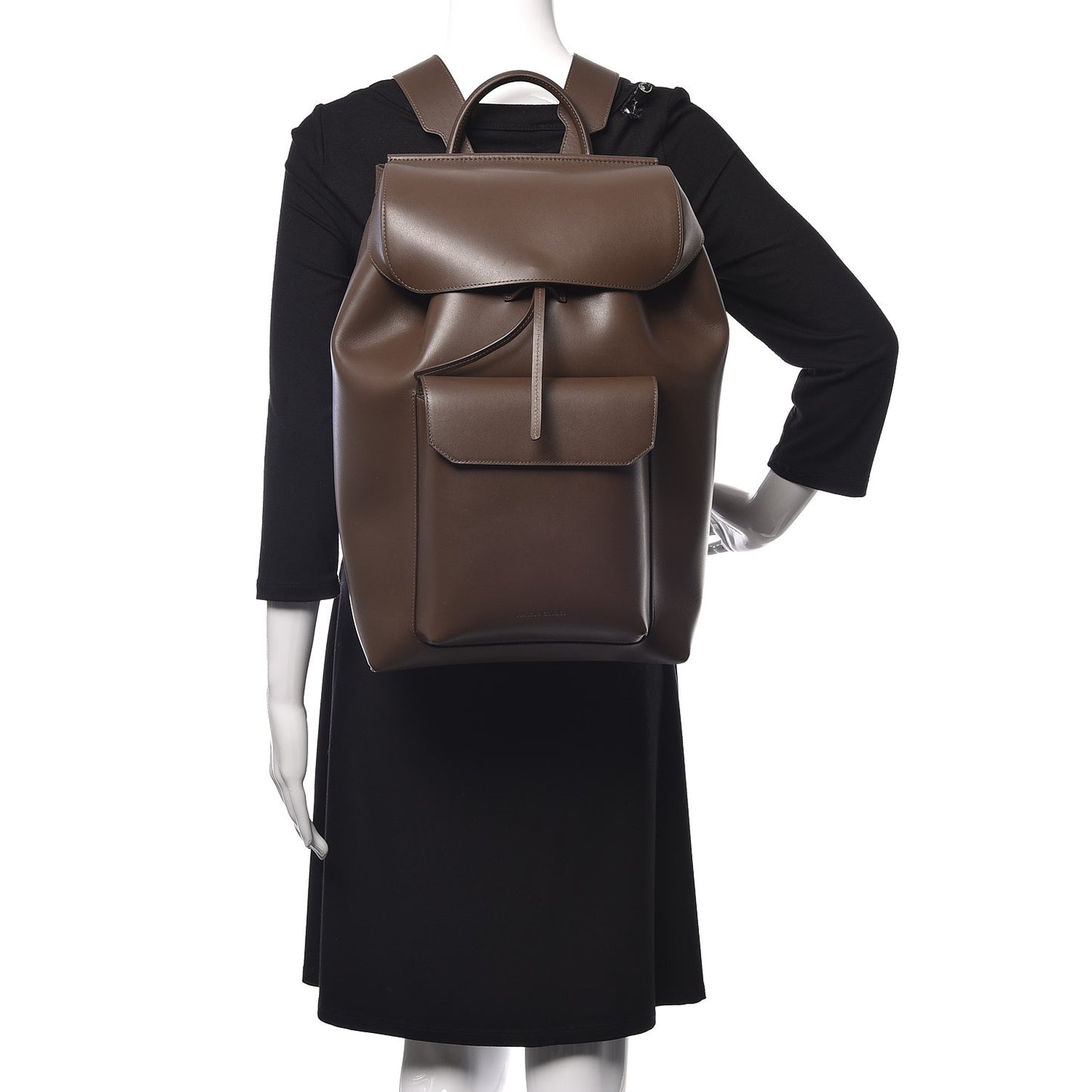 Calfskin Technical Backpack Chocolate