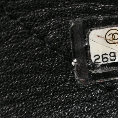 Chanel Caviar Stitched Medium Lady Coco Shopping Tote Black 7 of 11