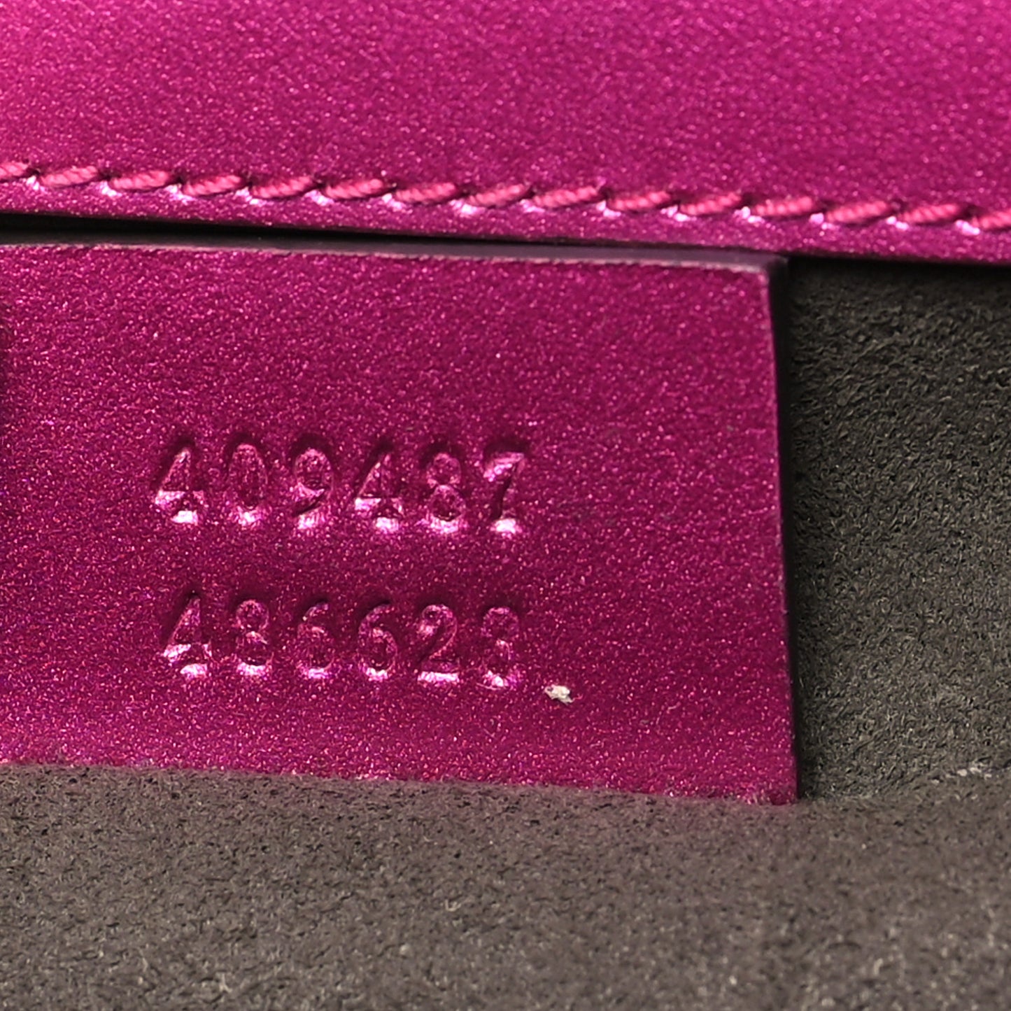 Galassia Small Padlock Shoulder Bag Fuxia