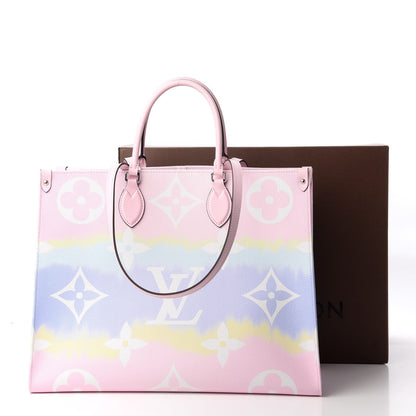 Louis Vuitton Monogram Escale Onthego GM Pastel 11 of 11
