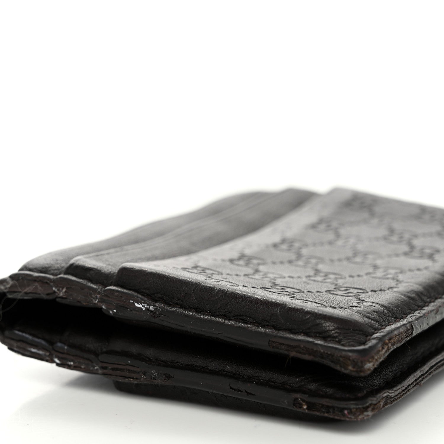Gucci Guccissima Card Holder Brown 8 of 9