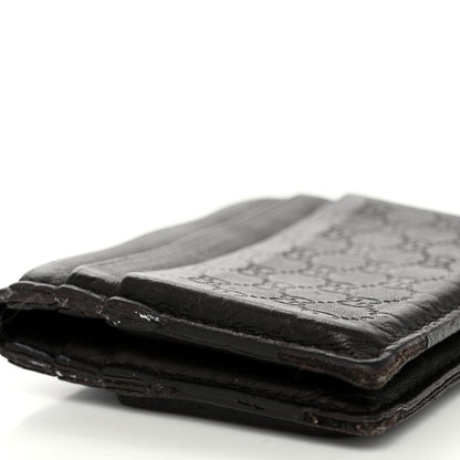 Gucci Guccissima Card Holder Brown 8 of 9