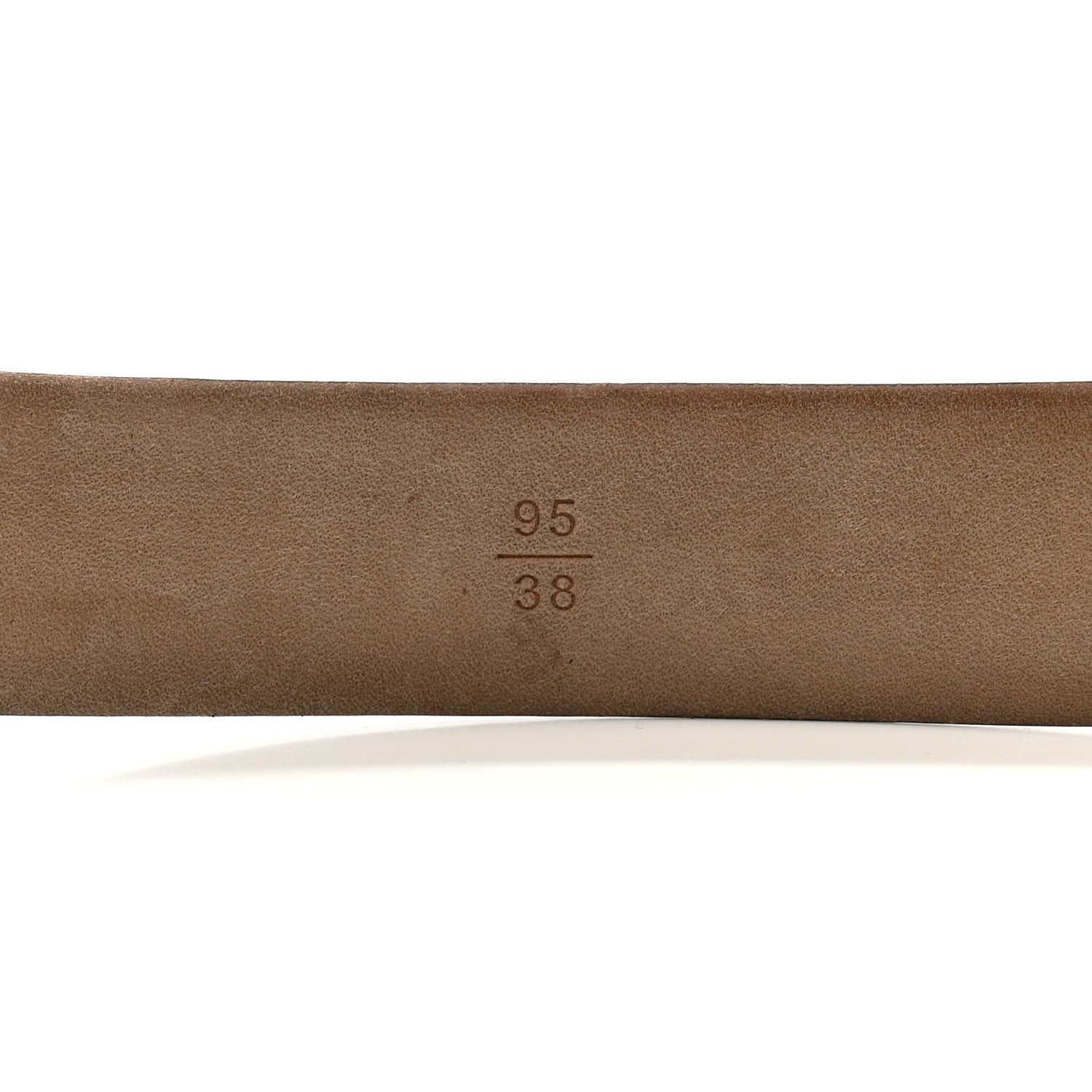 Chanel Calfskin Belt 95 38 Black 3 of 7