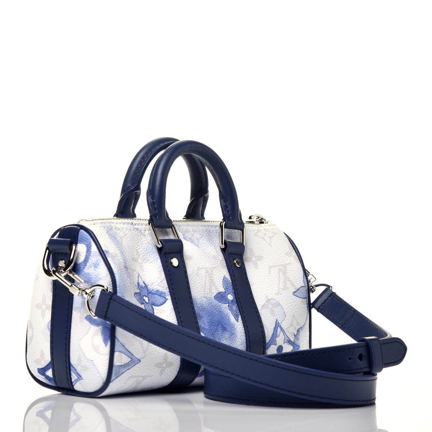 Monogram Watercolor Keepall XS Blue
