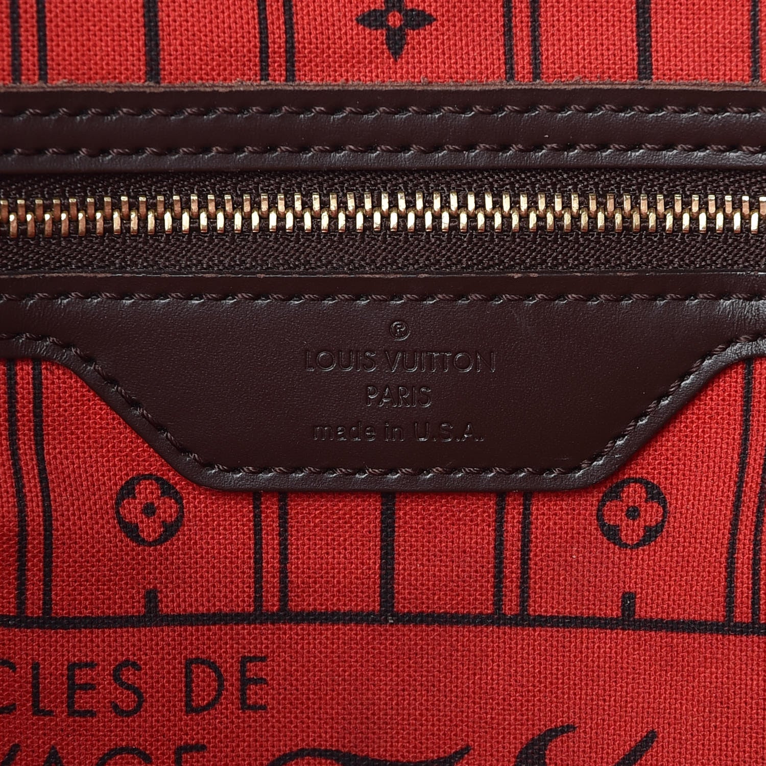 Louis Vuitton Damier Ebene Neverfull MM 6 of 16