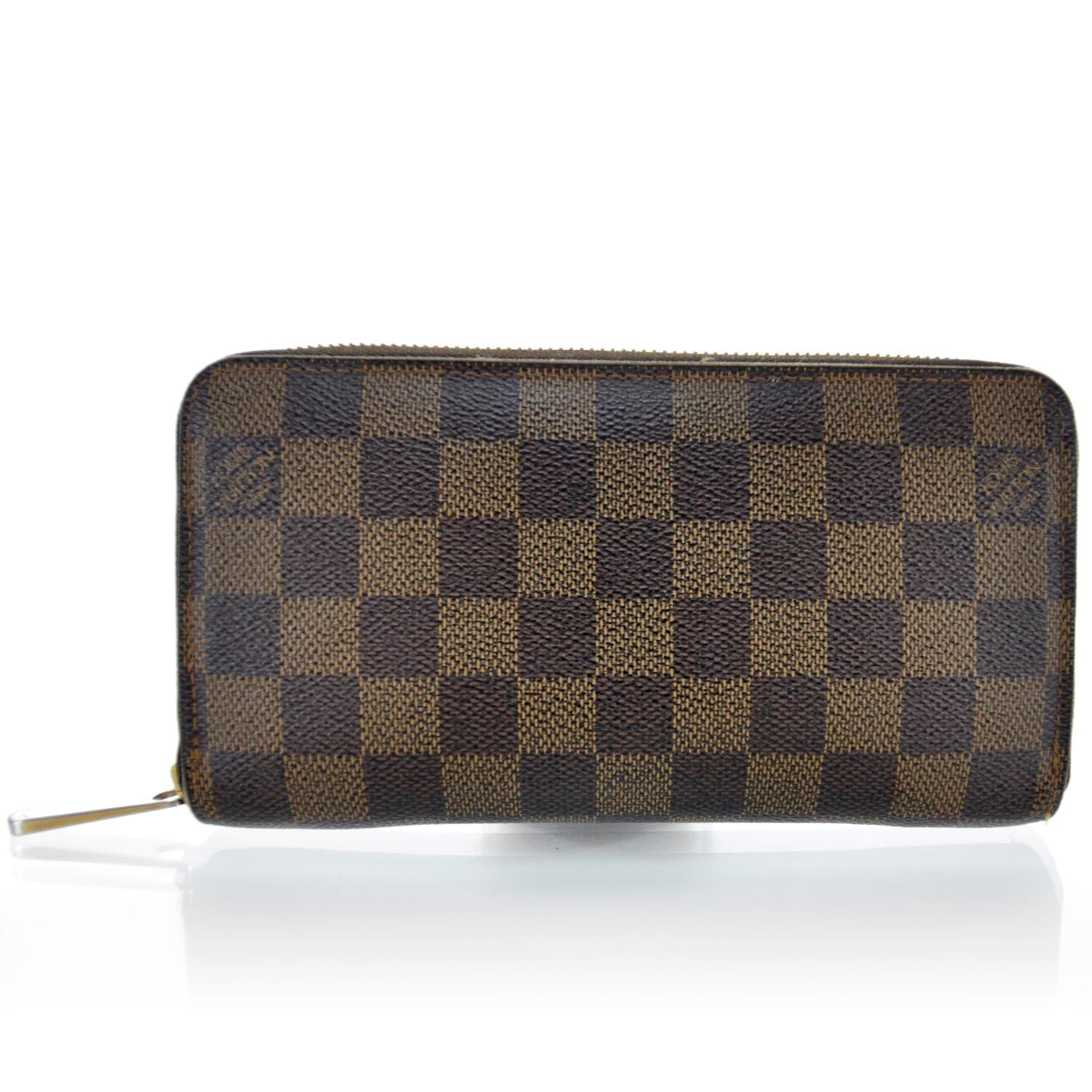 Louis Vuitton Damier Ebene Zippy Wallet 1 of 8