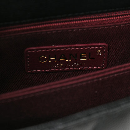 Chanel Caviar Quilted Mini Coco Handle Flap Black 6 of 9