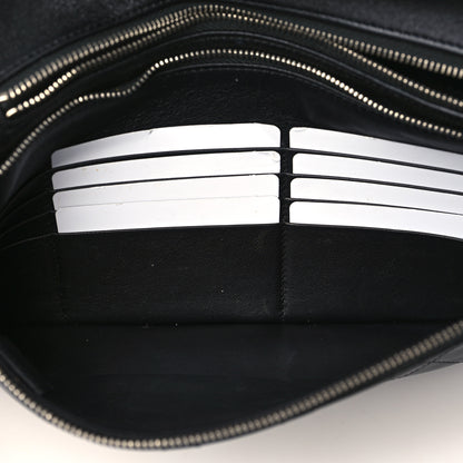 Chanel Shiny Crumpled Calfskin Large 31 Pouch Black 5 of 9