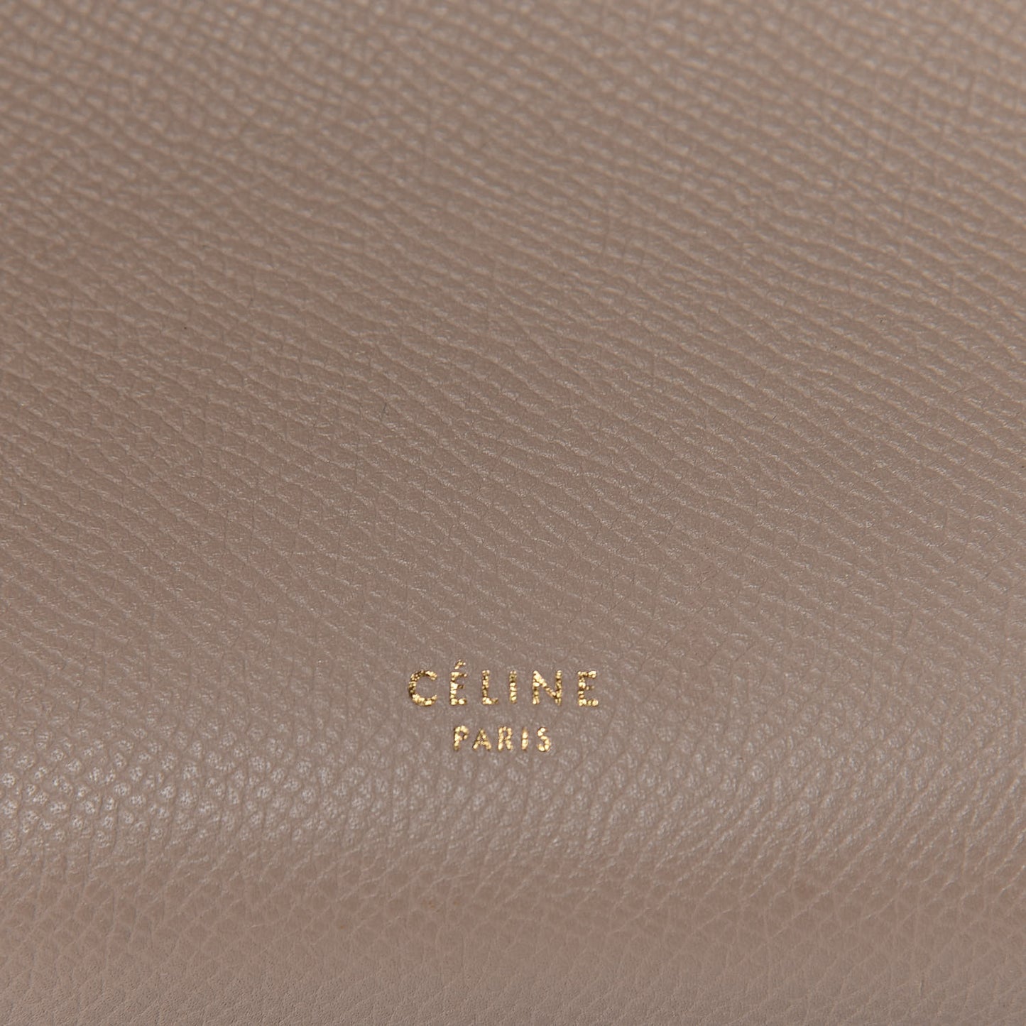 Grained Calfskin Mini Belt Bag Light Taupe