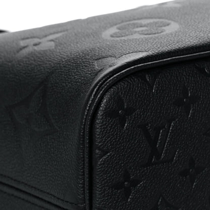 Louis Vuitton Empreinte Monogram Giant Neverfull MM Black 7 of 11