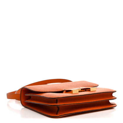 Hermes Epsom Constance 18 Orange 5 of 12