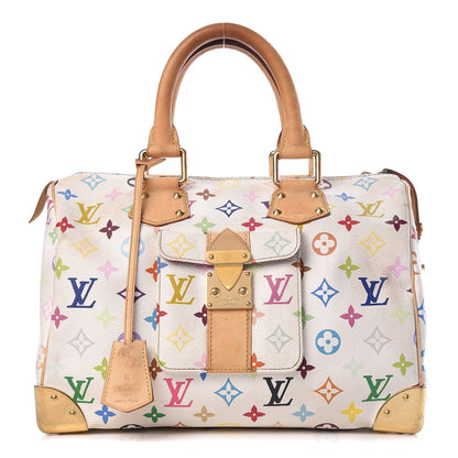 Louis Vuitton Monogram Multicolor Speedy 30 White 1 of 19
