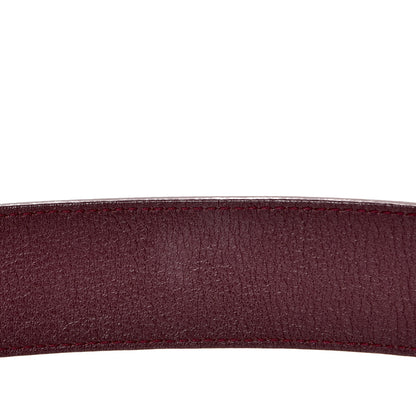 Louis Vuitton Vernis LV Facettes Belt 90 36 Rouge Fauviste 12 of 13