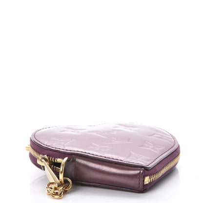 Louis Vuitton Vernis Heart Coin Purse Violet 3 of 8