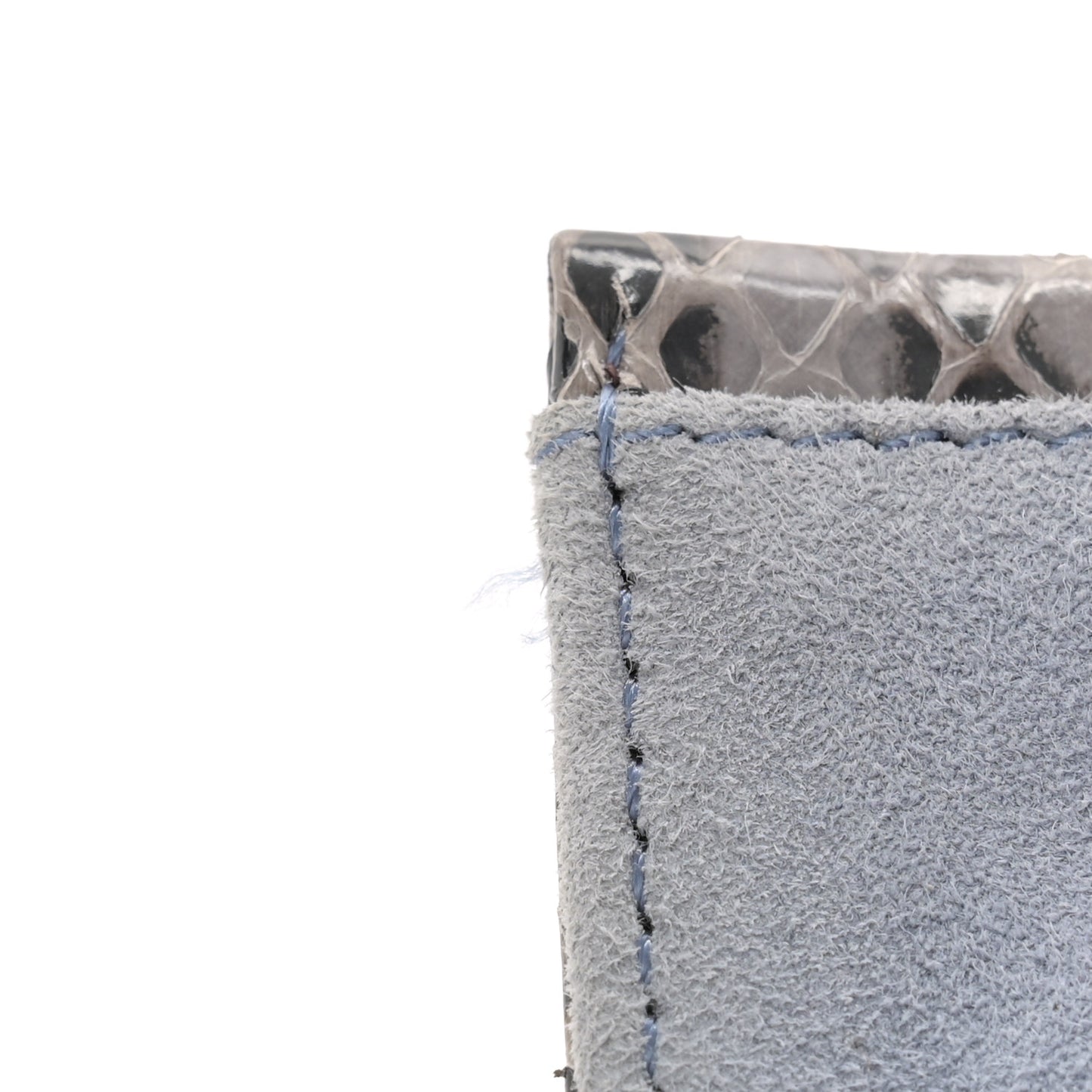 Snakeskin Baguette Grey