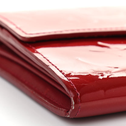 Louis Vuitton Vernis Sarah Wallet Pomme D'Amour 9 of 9