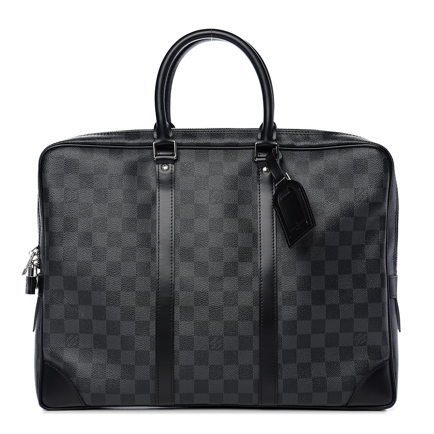 Damier Graphite Porte-Documents Voyage