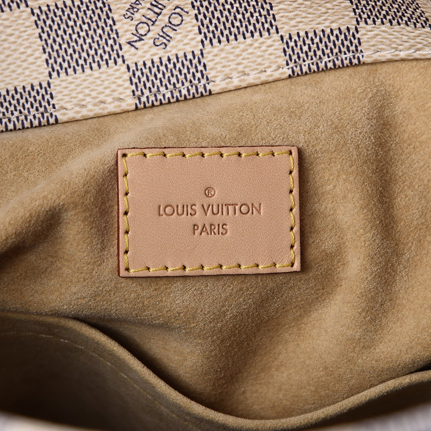 Damier Azur Artsy MM