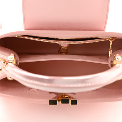 Louis Vuitton Taurillon Capucines BB Rose Jasmin 5 of 10