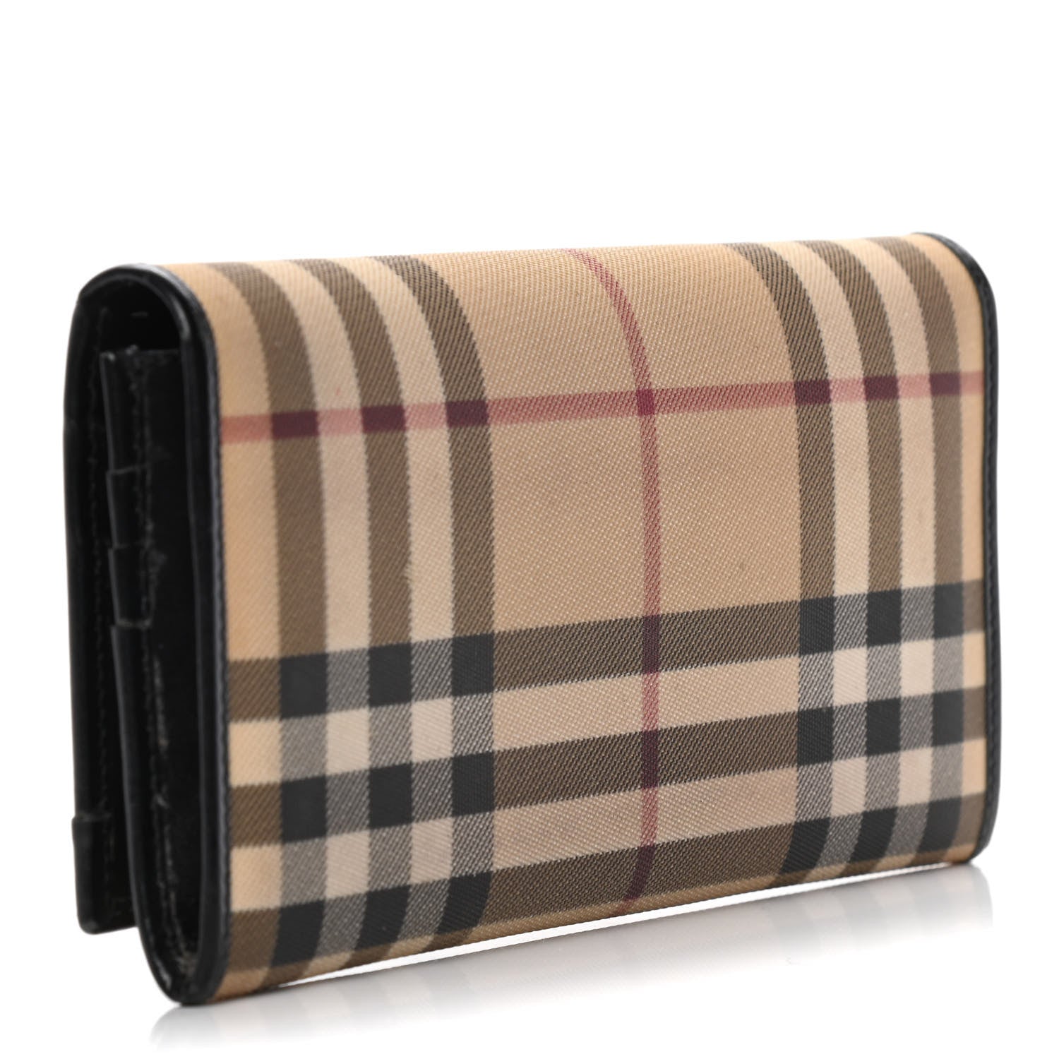 Burberry House Check Continental Wallet Black 3 of 18
