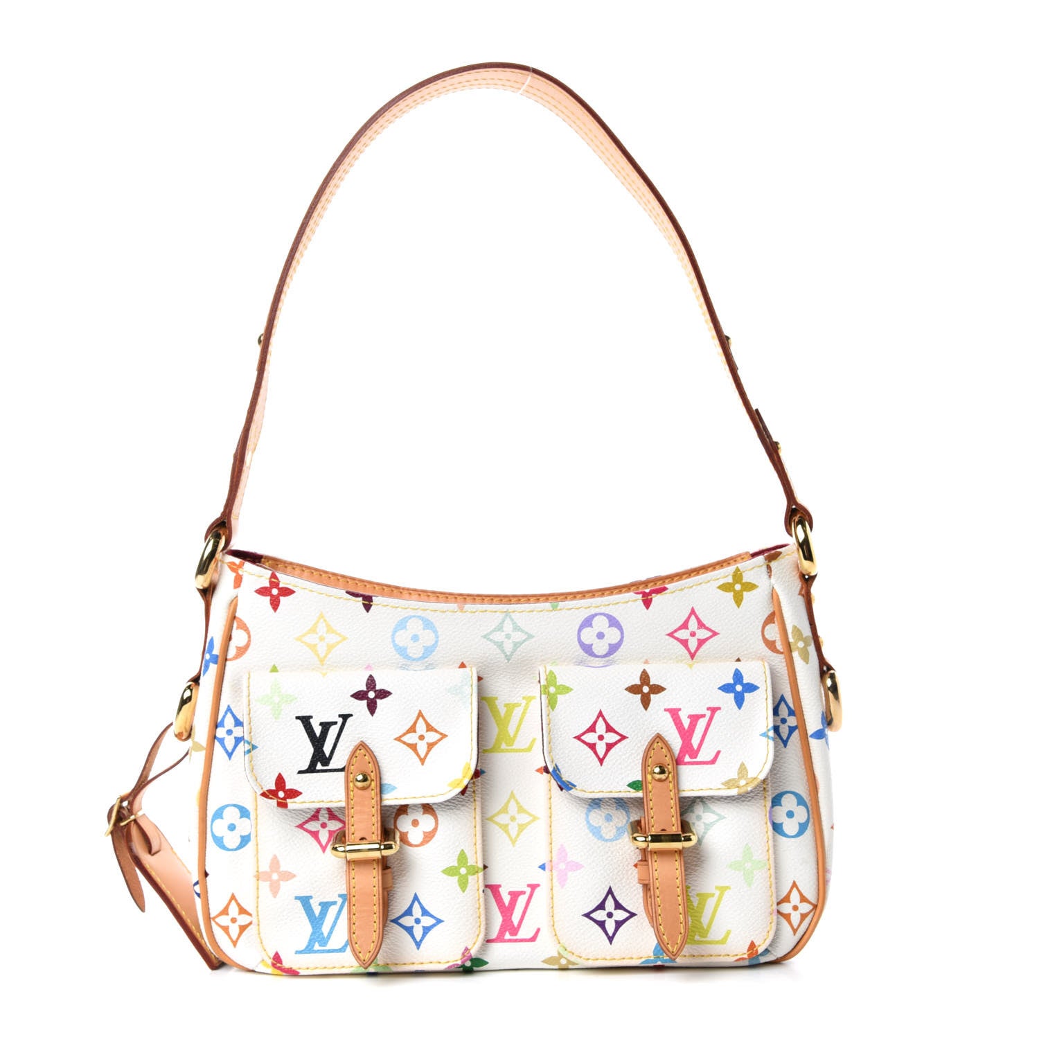 Louis Vuitton Monogram Multicolor Lodge PM White 1 of 9