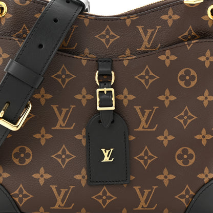 Louis Vuitton Monogram Odeon PM Black 7 of 9
