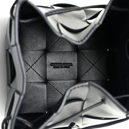 Bottega Veneta Nappa Maxi Intrecciato Cassette Bucket Bag Black 4 of 11